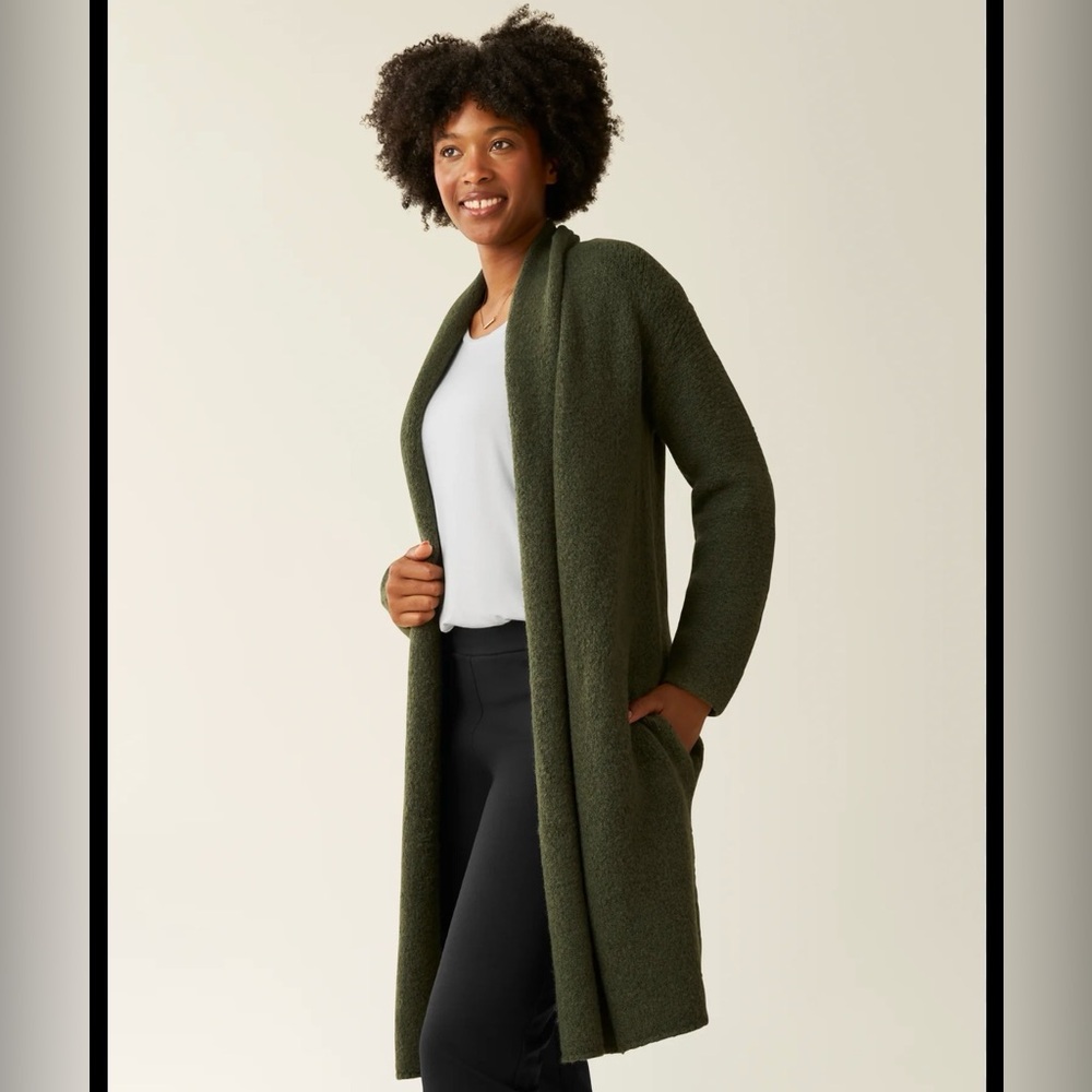 Chloe Cardigan Sweater in Thyme